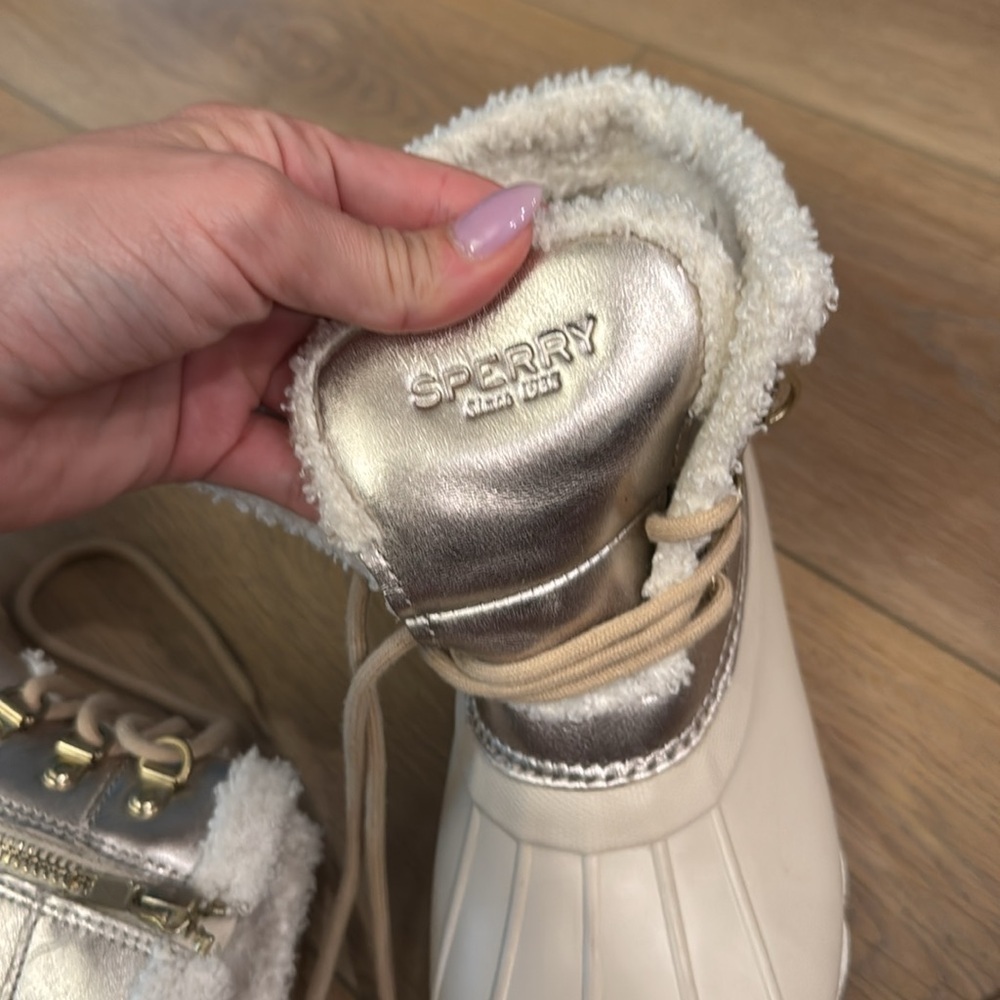 SPERRY TOP-SIDER - WOMENS SALTWATER ALPINE LEATHER BOOTS - Picture 4 of 9